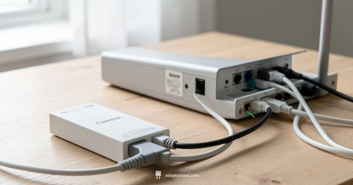 Coax Internet Setup - Adaptorized