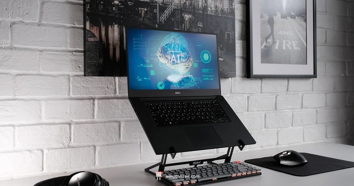 Laptop to Monitor Setup - Adaptorized