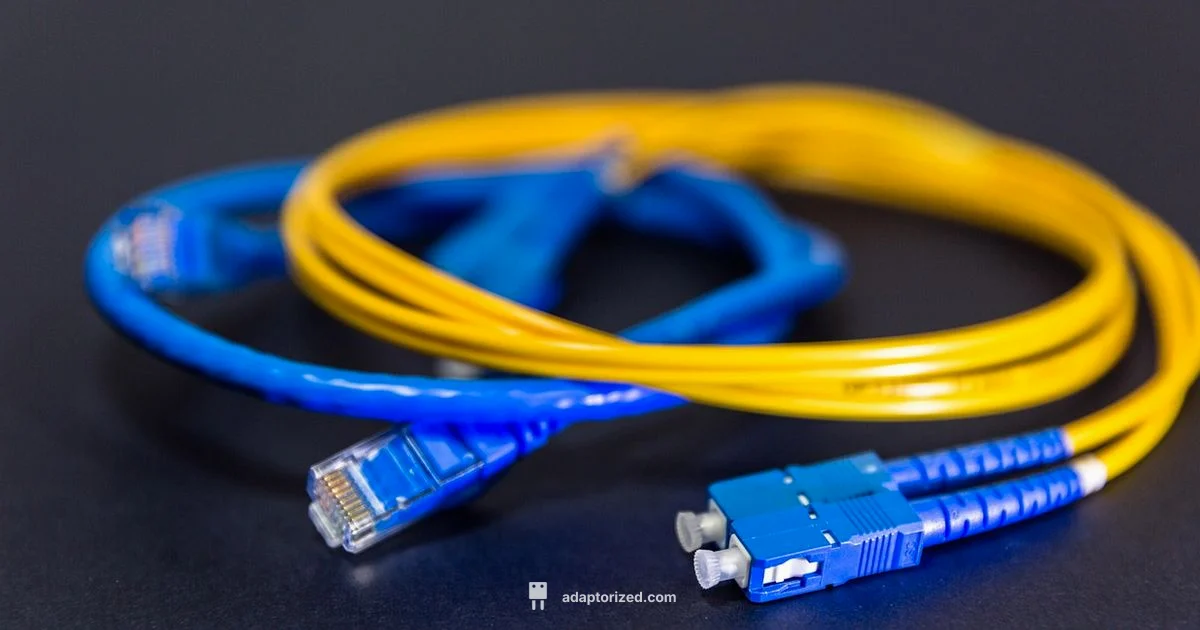 SC Fiber Connector - Adaptorized