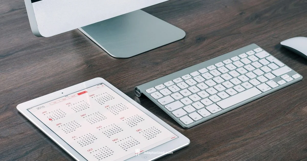 Keyboard to iPad - Adaptorized