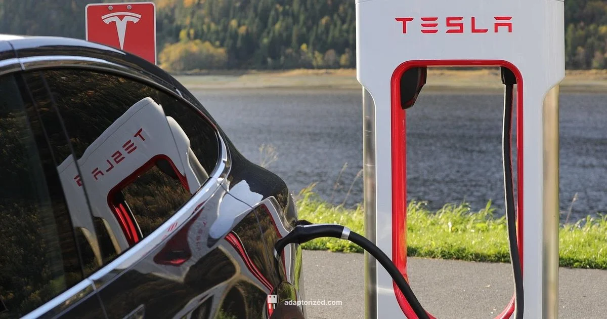 Tesla Mobile Connector Size - Adaptorized