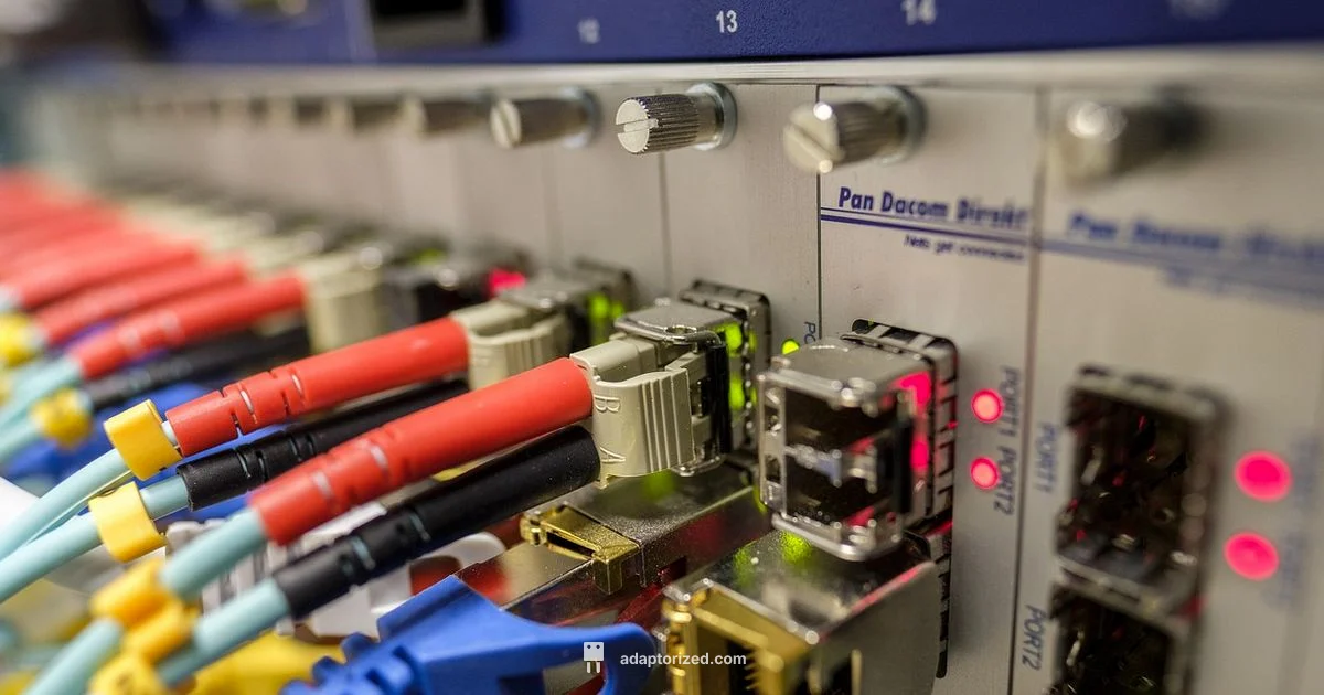 LC to LC Connector - Adaptorized