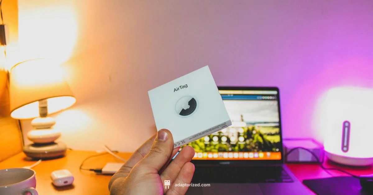 AirTag Setup - Adaptorized