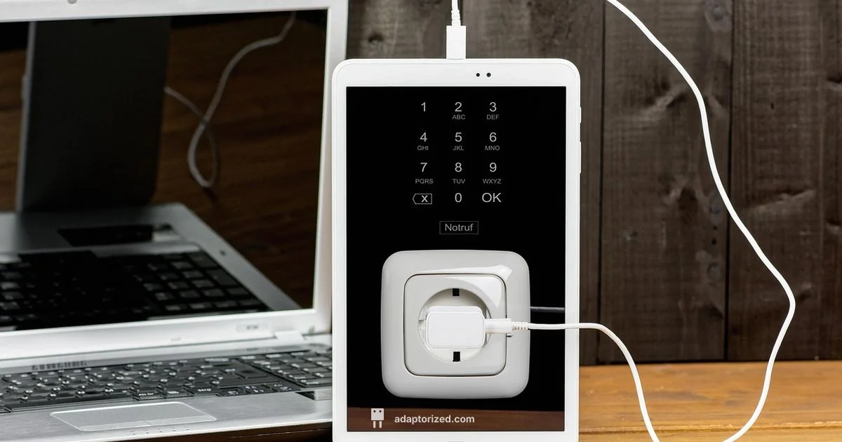 Smart Laptop Charging - Adaptorized