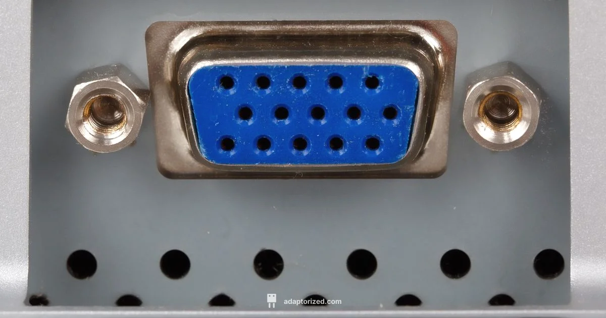 D Sub 15 Pin Guide - Adaptorized